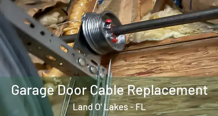 Garage Door Cable Replacement Land O' Lakes - FL