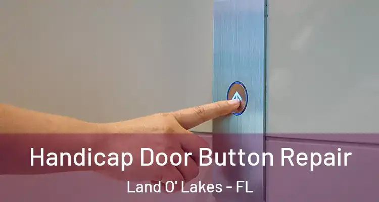 Handicap Door Button Repair Land O' Lakes - FL