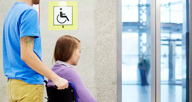 ADA Handicap Door Installation in Land O' Lakes, FL