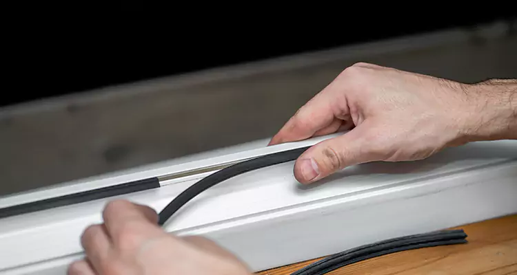 Garage Door Bottom Seal Repair in Land O' Lakes, FL