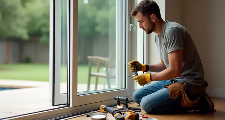 Squeaky Sliding Patio Doors in Land O' Lakes, FL