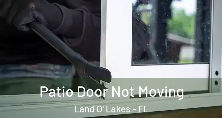 Patio Door Not Moving Land O' Lakes - FL