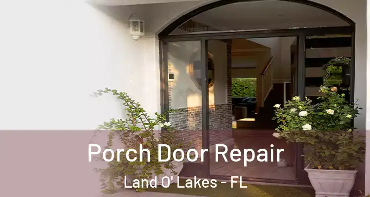 Porch Door Repair Land O' Lakes - FL