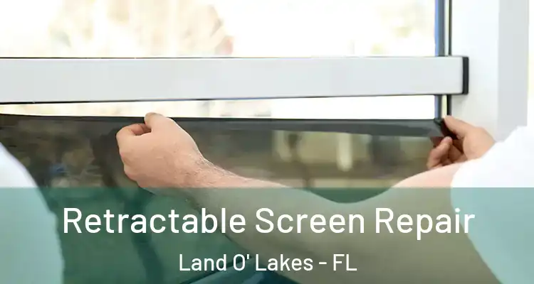 Retractable Screen Repair Land O' Lakes - FL