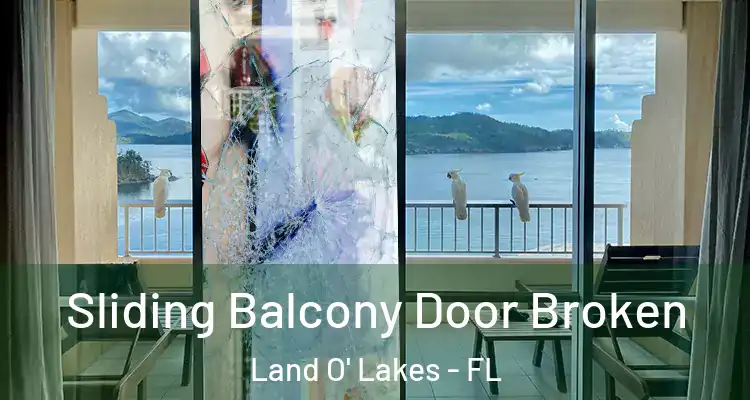 Sliding Balcony Door Broken Land O' Lakes - FL