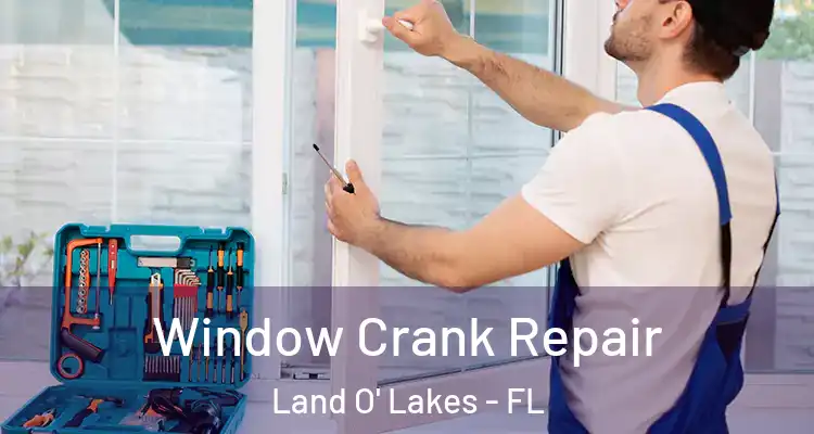 Window Crank Repair Land O' Lakes - FL